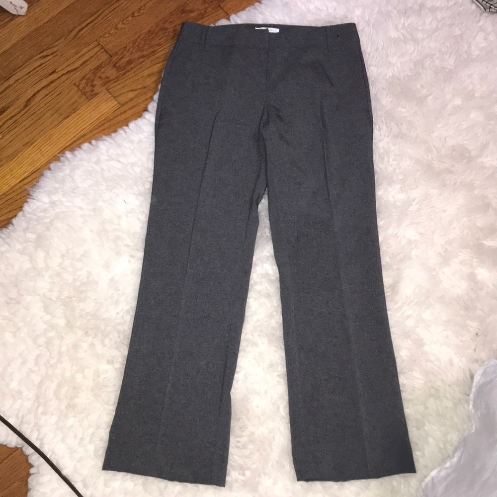 Gray dress pants